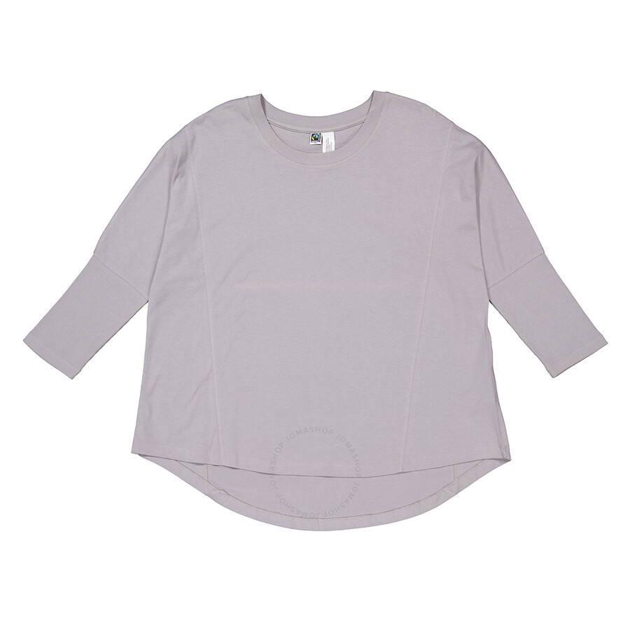 The Good Tee Relaxed Fit Eco-batwing Tee In Grey