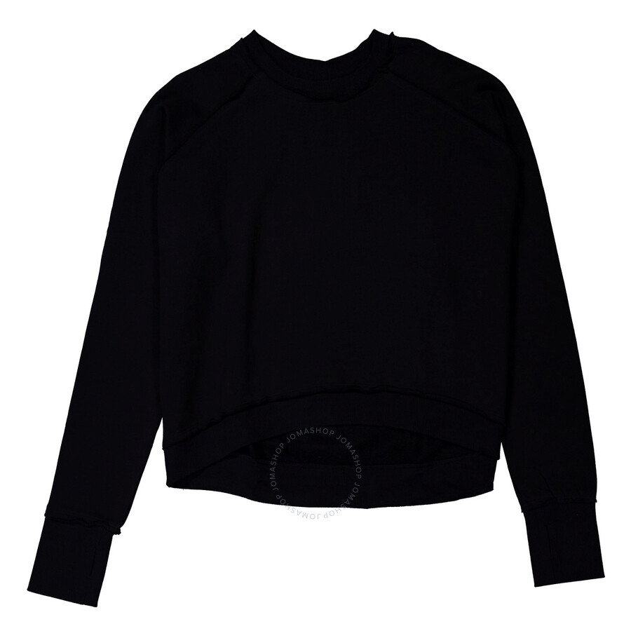 The Good Tee Sustainable Cozy Crewneck Sweatshirt In Black