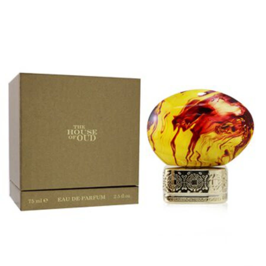 The House Of Oud Unisex Almond Harmony Edp Spray 2.5 oz Fragrances 8051277318512 In Orange