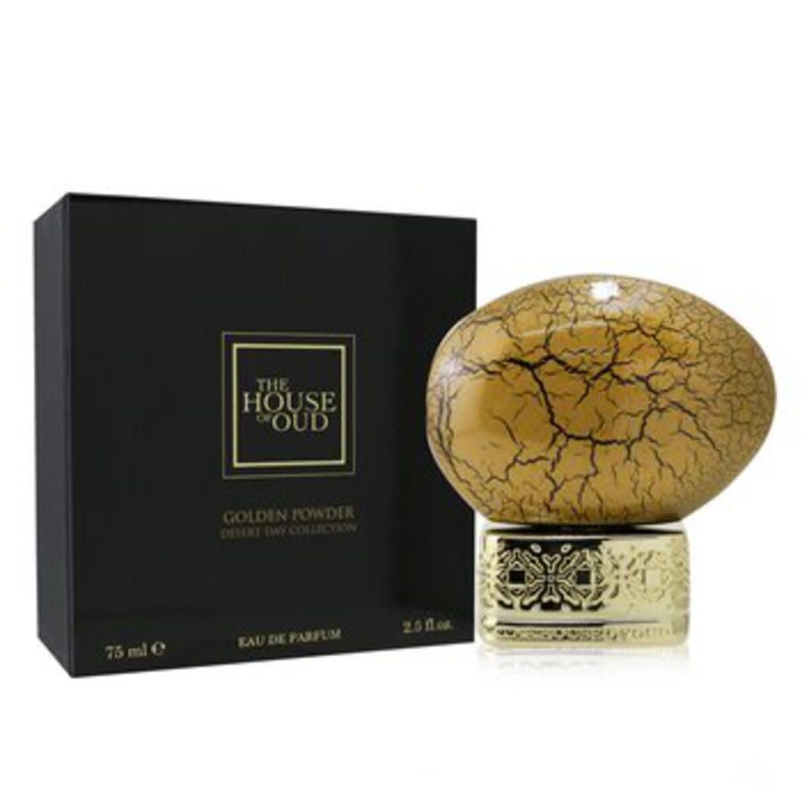 The House Of Oud Unisex Golden Powder Edp Spray 2.5 oz Fragrances 8051277318574 In Gold