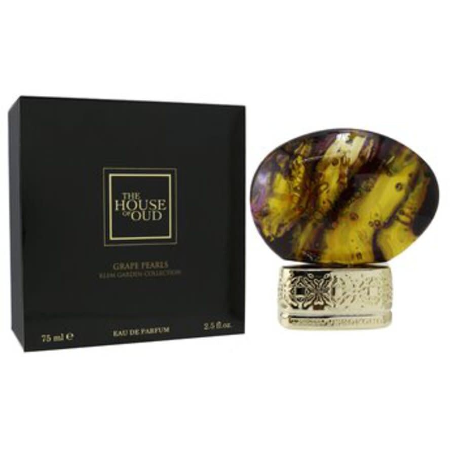 The House Of Oud Unisex Grape Pearls Edp Spray 2.5 oz Fragrances 8051277318536 In Coffee / Grape / White