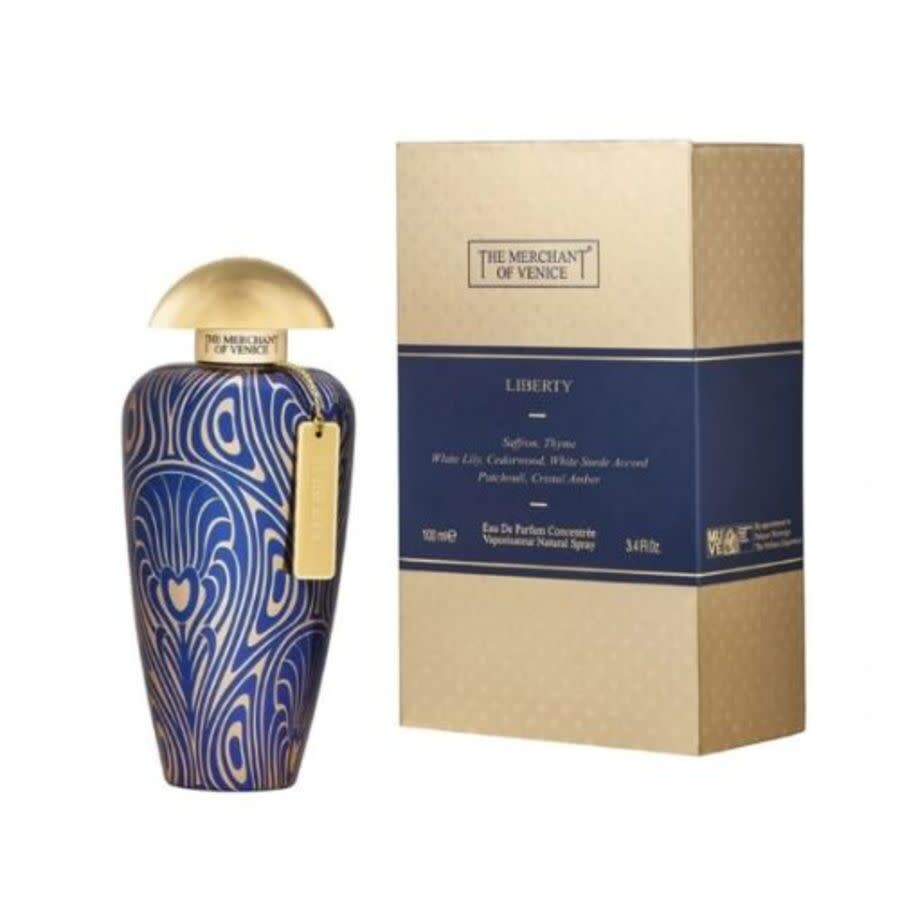 The Merchant Of Venice Unisex Liberty Edp Spray 3.4 oz Fragrances 679602480123 In White