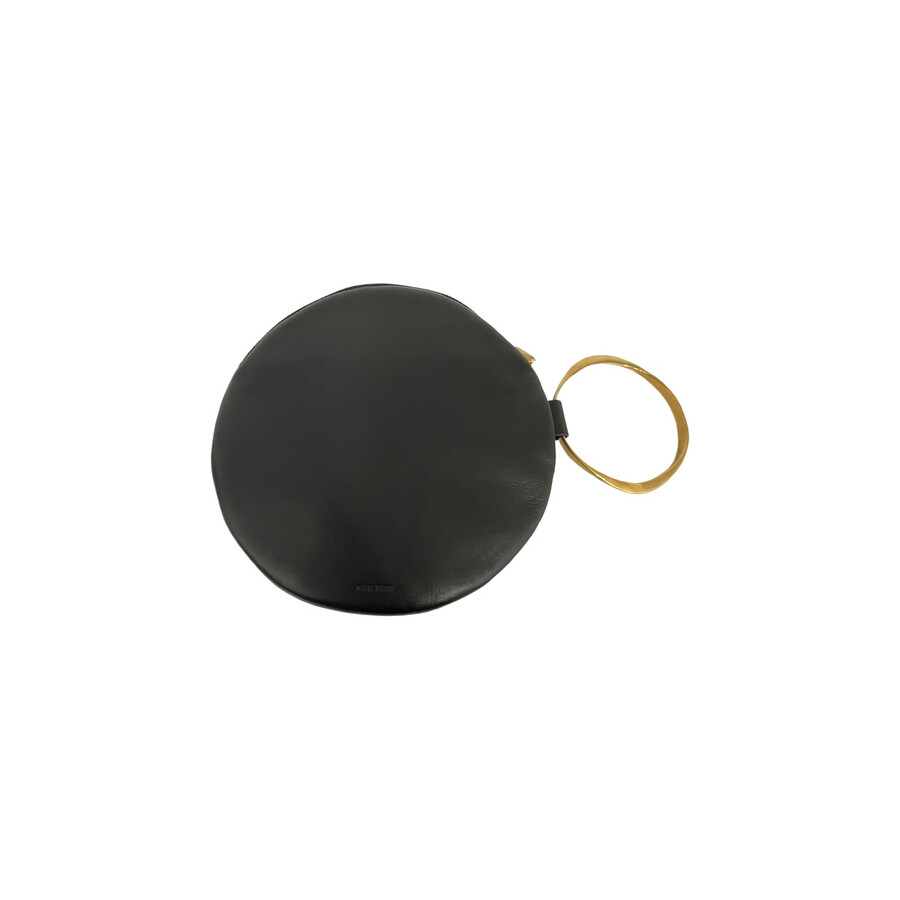The Row Round Bracelet Clutch In Black