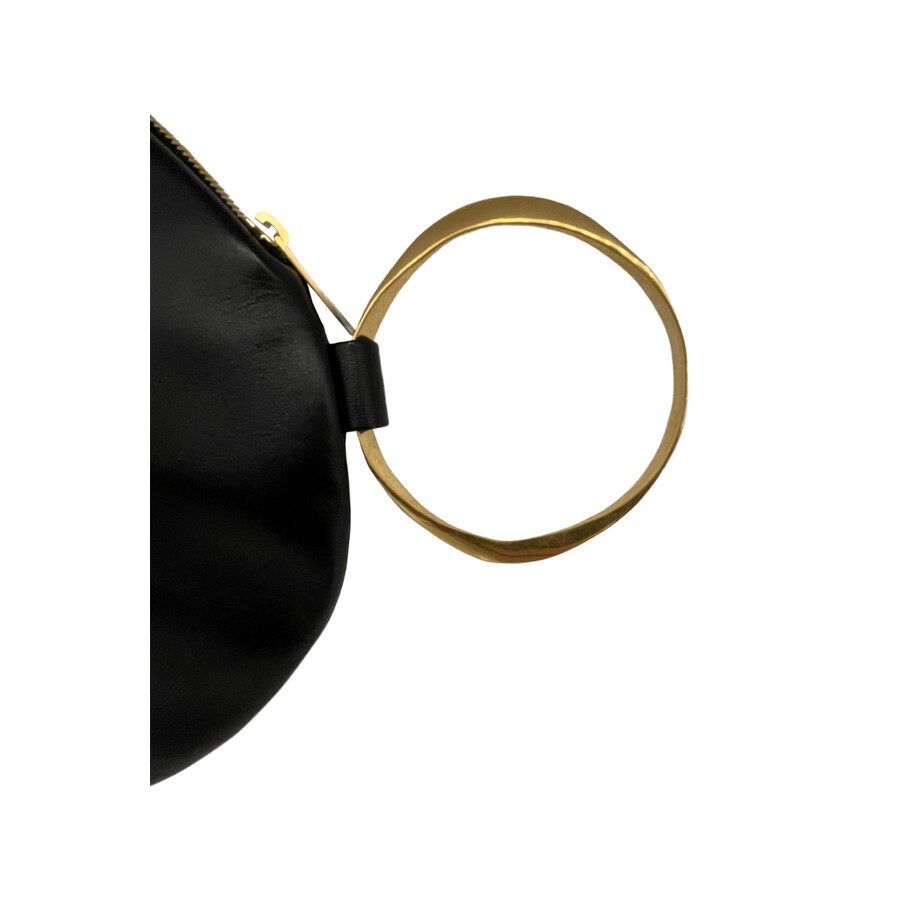 The Row Round Bracelet Clutch In Black