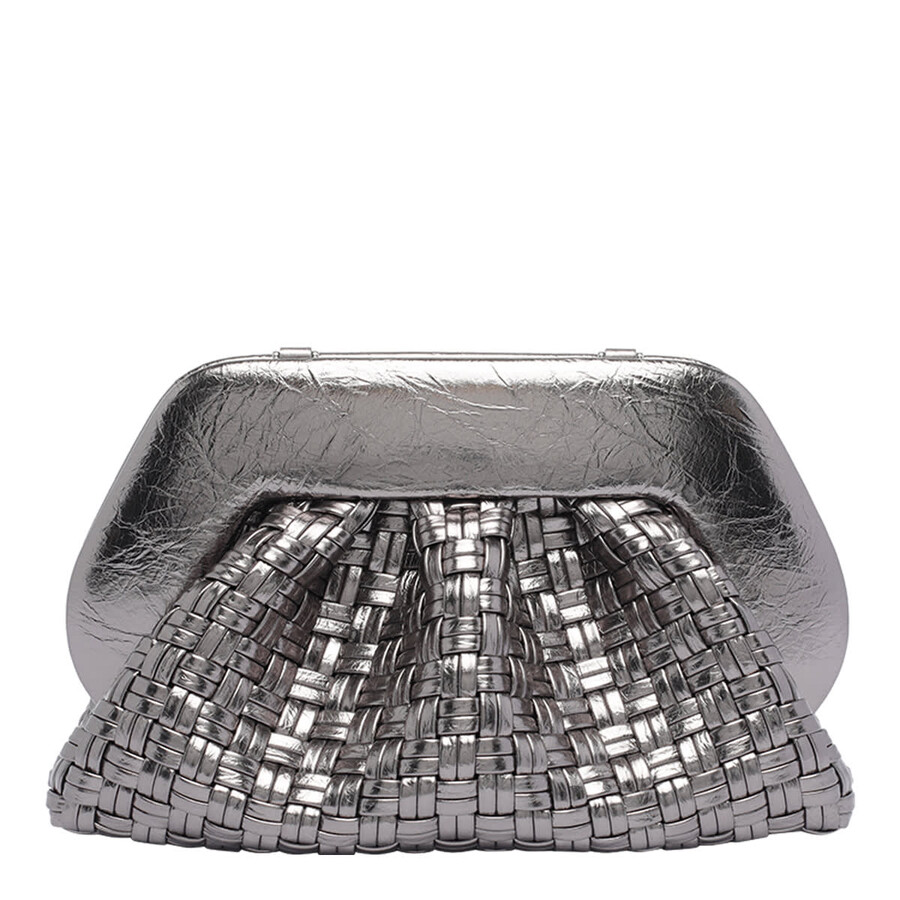 Themoirè Themoir Tia Clutch In Silver