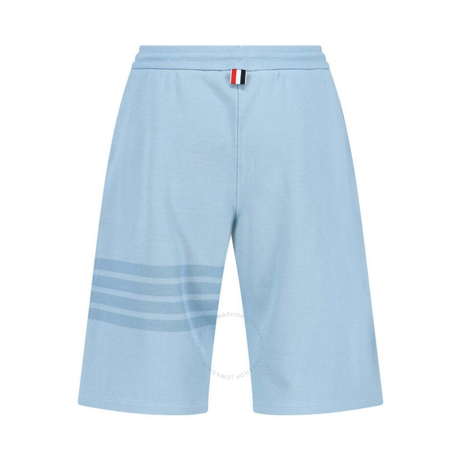 Thom Browne 4-bar Shorts In Blue