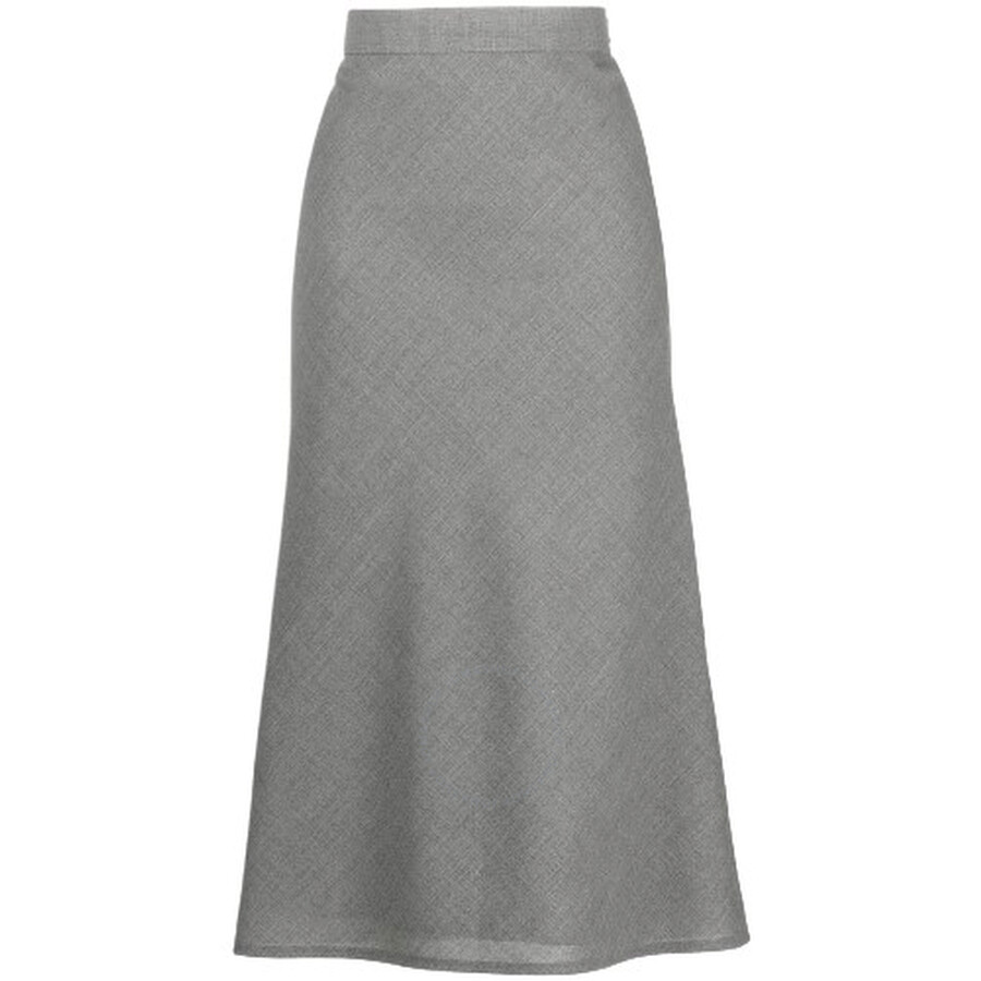 Thom Browne Fresco Midirock In Grey