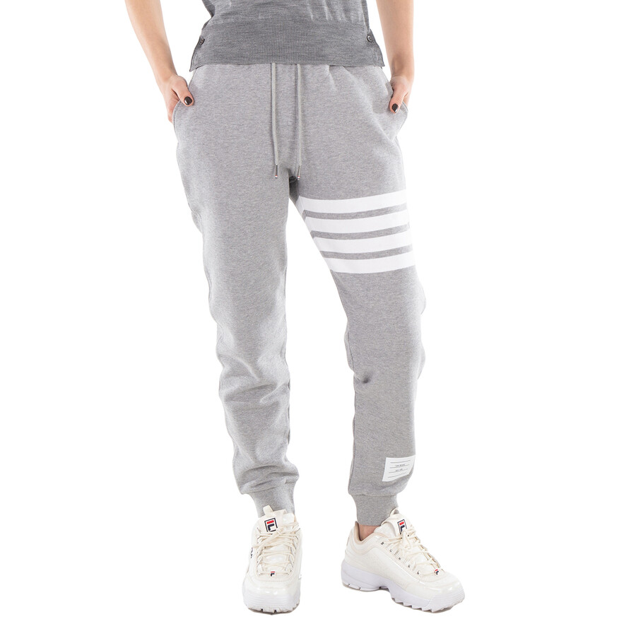 ボトムスその他 THOM BROWNE SS24 PANTALONE (FJQ109AJ0051 480) Thom Browne Ladies Double Face Knit 4-Bar Sweatpants, Brand
