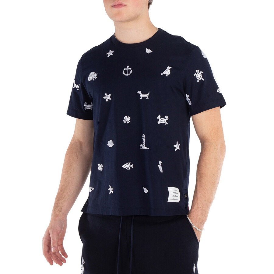 Men's Jersey Nautical Short Sleeve Tee