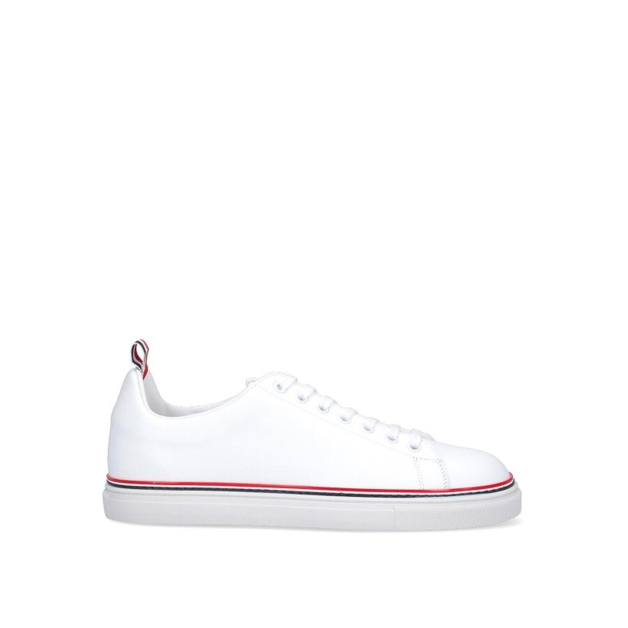Thom Browne｜SNEAKERS (MFD272A 05584 100) Vitello Calf Court Shoe | Thom Browne