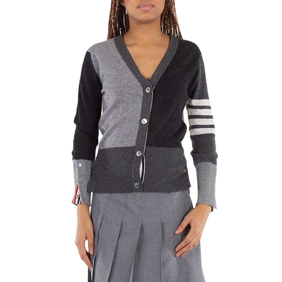 V-Neck Cashmere Funmix Cardigan