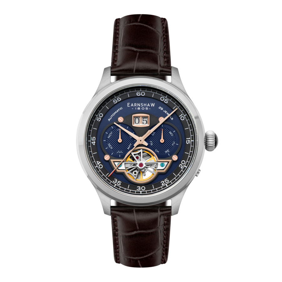 Thomas Earnshaw Baron Blue Dial Men's Watch ES-8187-02