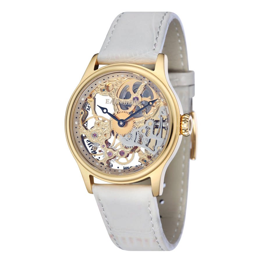 Thomas Earnshaw BAUERMACHANICALSKELETON Automatic Champagne Dial Men's Watch ES-8049-07