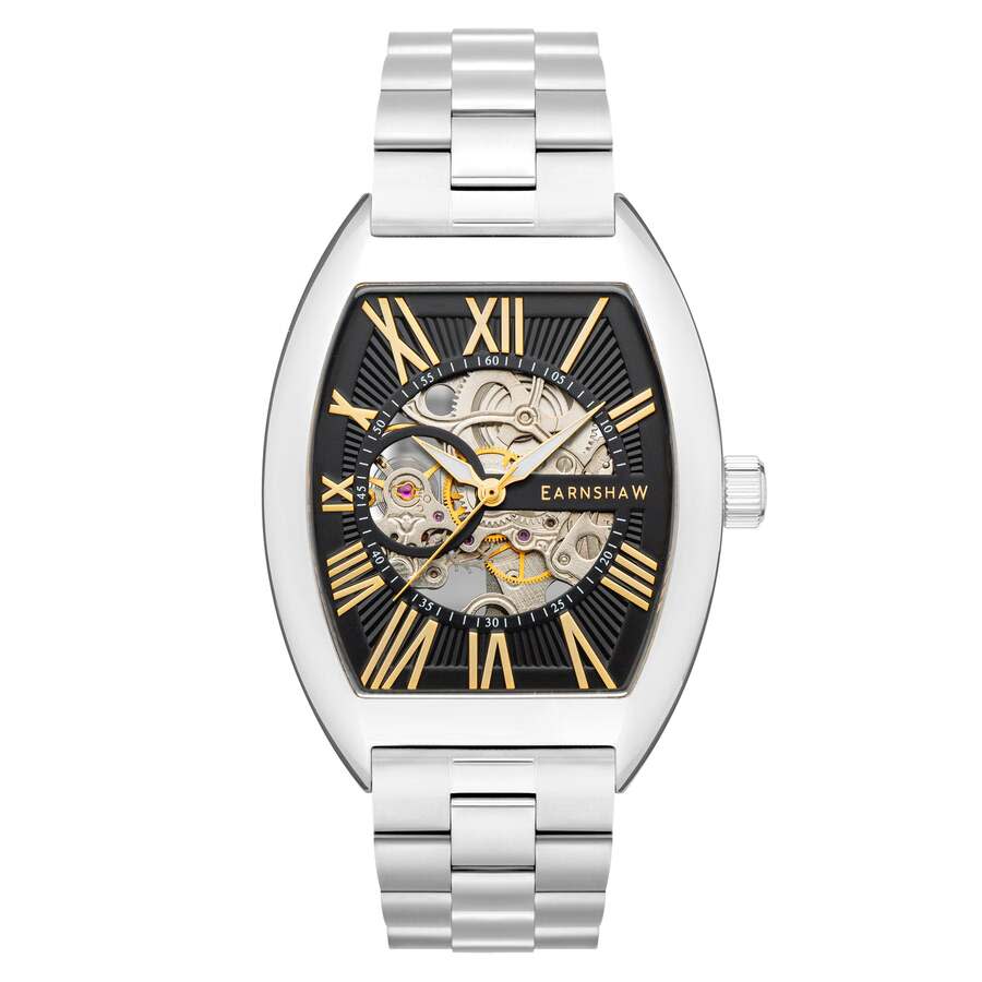 Thomas Earnshaw Beauchamp Black Dial Men's Watch ES-8148-11