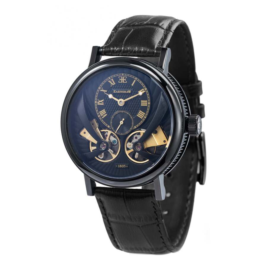 Thomas Earnshaw Beaufort Anatolia Black Dial Men's Watch ES-8059-04