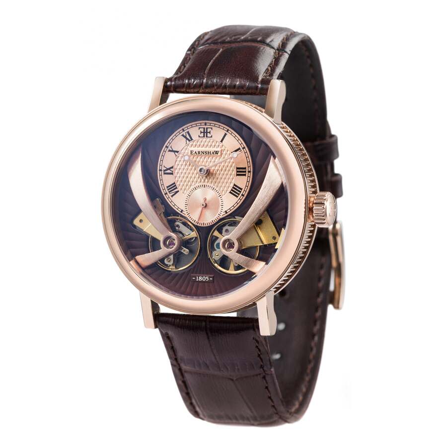 Thomas Earnshaw Beaufort Anatolia Brown Dial Men's Watch ES-8059-03