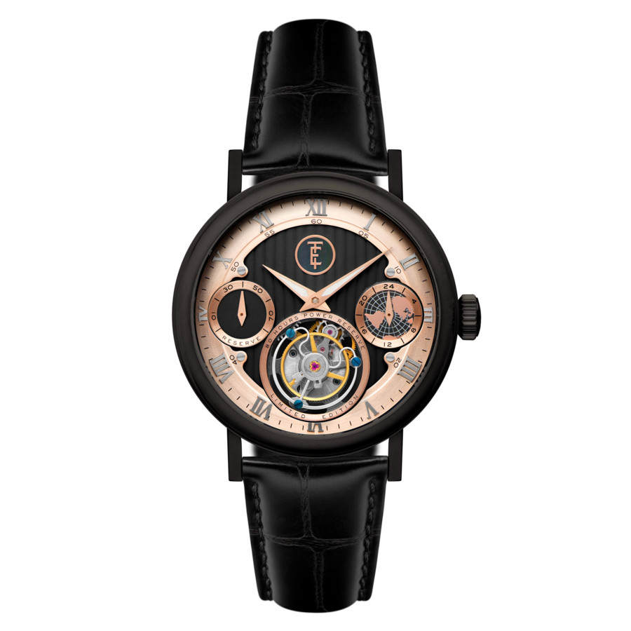 Thomas Earnshaw Celestial Halley Rose Gold-tone Dial Men's Watch ES-8262-0E