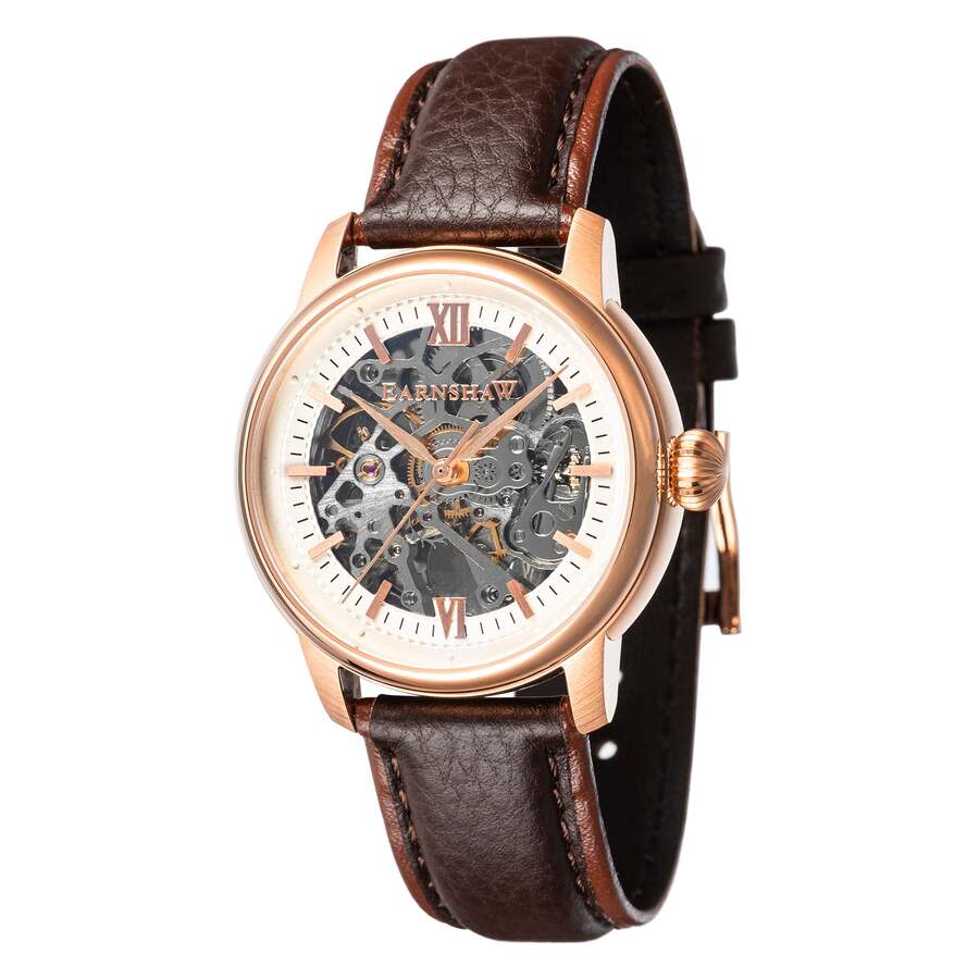 Thomas Earnshaw Cornwall Silver-tone Dial Men's Watch ES-8110-04