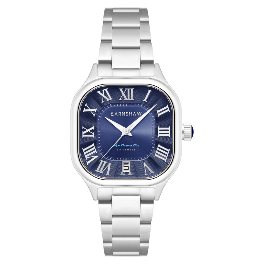 Thomas Earnshaw Coussin Blue Dial Men's Watch ES-8284-22