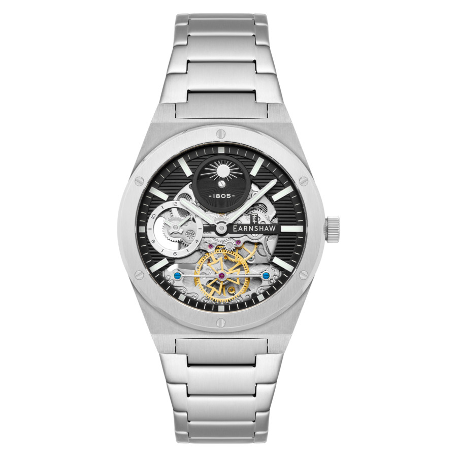 Thomas Earnshaw Drake Black Dial Men's Watch ES-8291-11