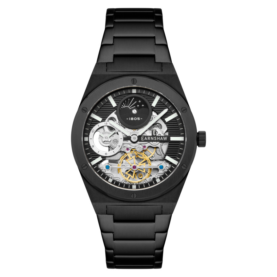 Thomas Earnshaw Drake Black Dial Men's Watch ES-8291-55