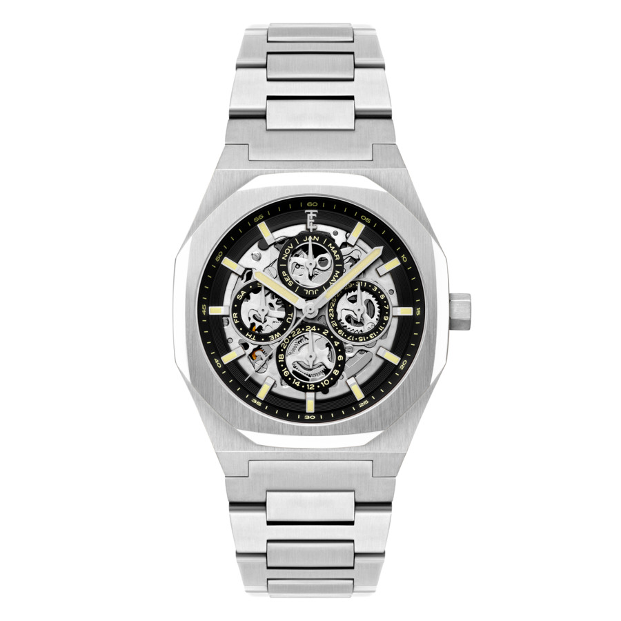 Thomas Earnshaw Drake Triple Calendar Black Dial Men's Watch ES-8308-22