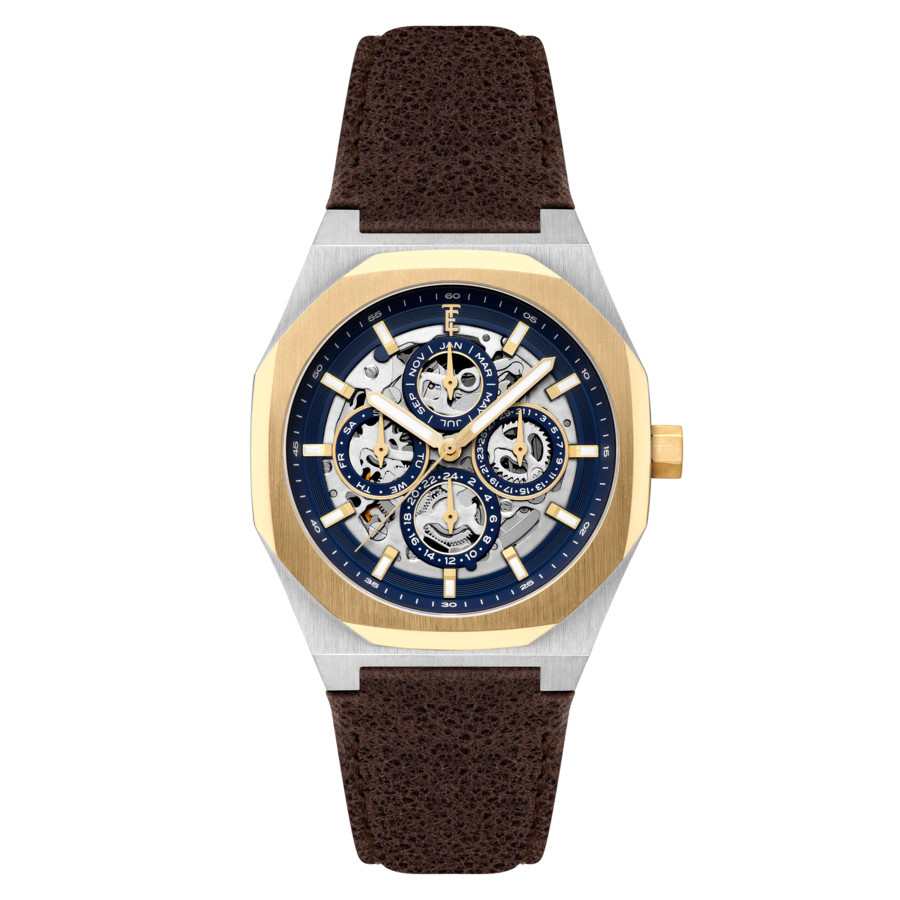 Thomas Earnshaw Drake Triple Calendar Blue Dial Men's Watch ES-8308-02