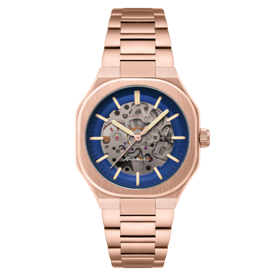 Thomas Earnshaw Exeter Automatic Blue Dial Men's Watch ES-8300-66