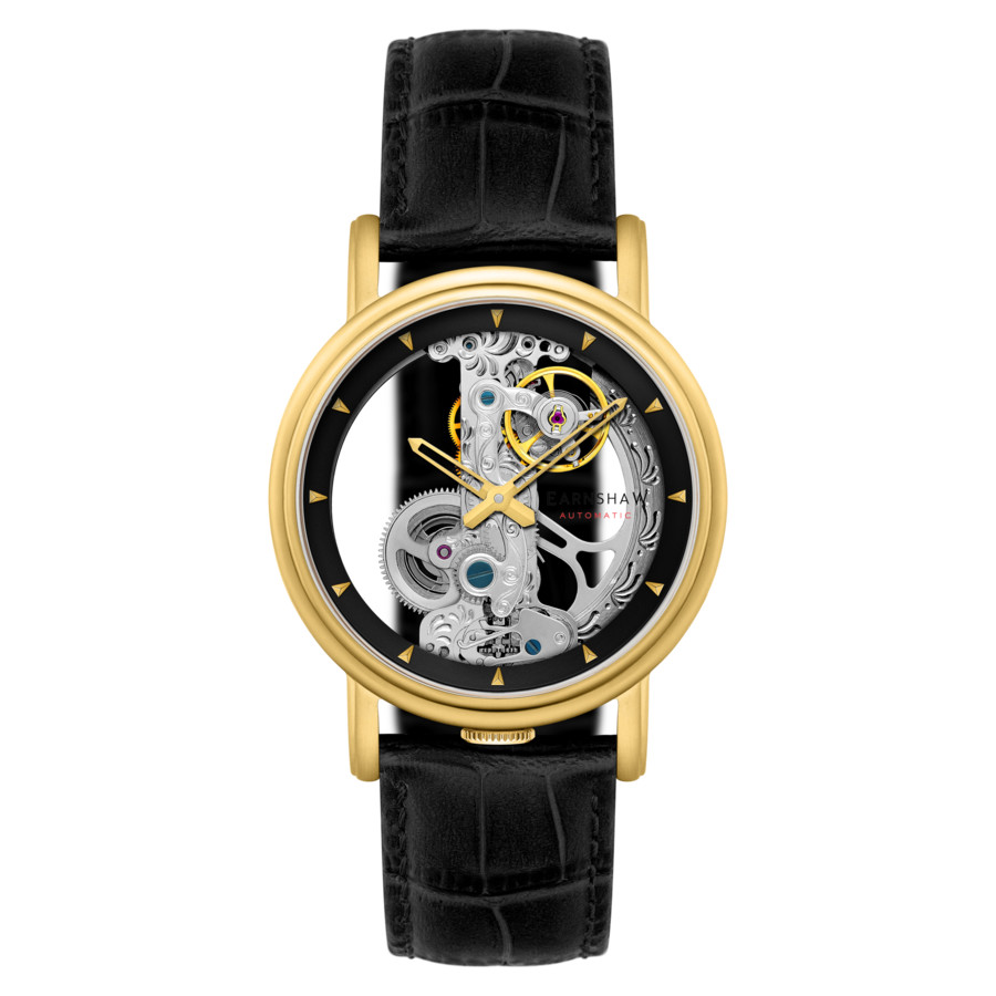 Thomas Earnshaw Fowler Bridge Black Dial Men's Watch ES-8225-04