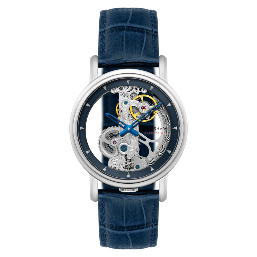 Thomas Earnshaw Fowler Bridge Blue Dial Men's Watch ES-8225-02