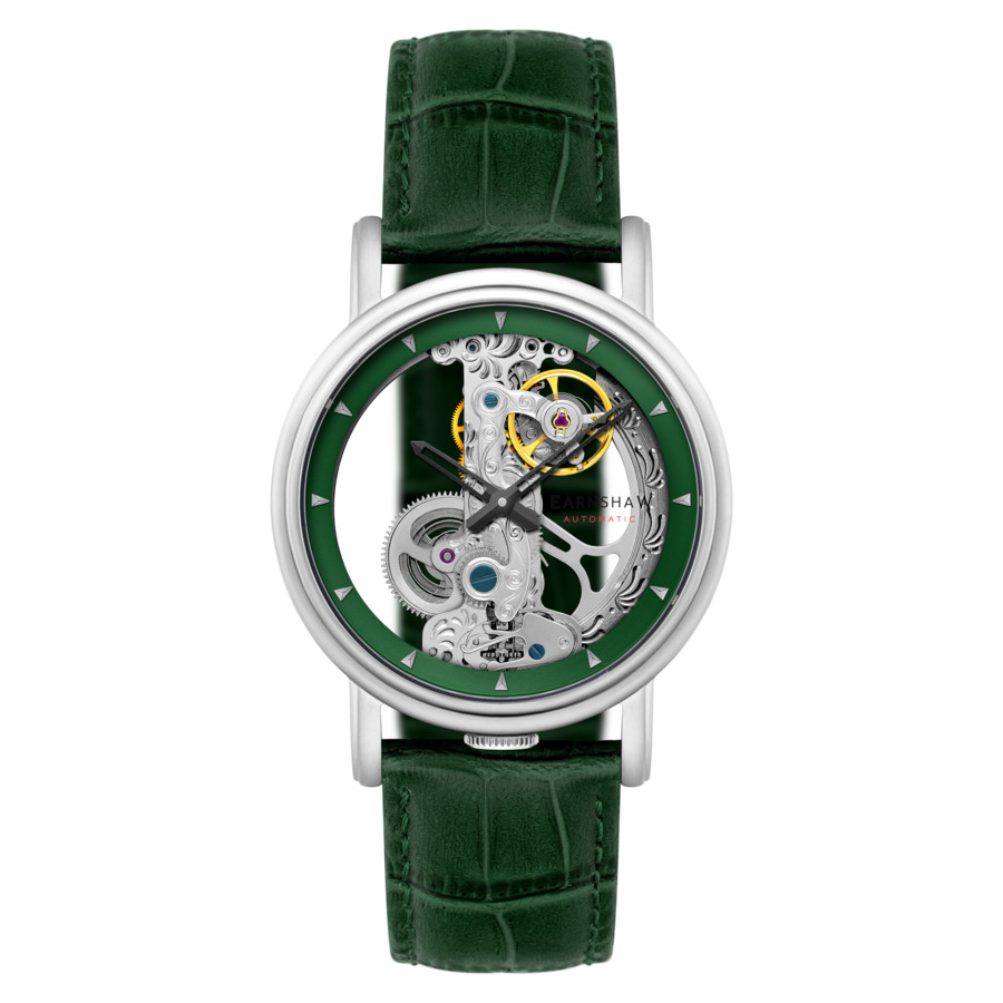 Thomas Earnshaw Fowler Bridge Green Dial Men's Watch ES-8225-05
