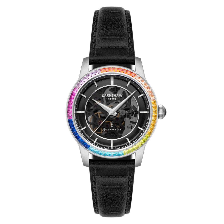 Thomas Earnshaw Glory Automatic Black Dial Men's Watch ES-8301-01