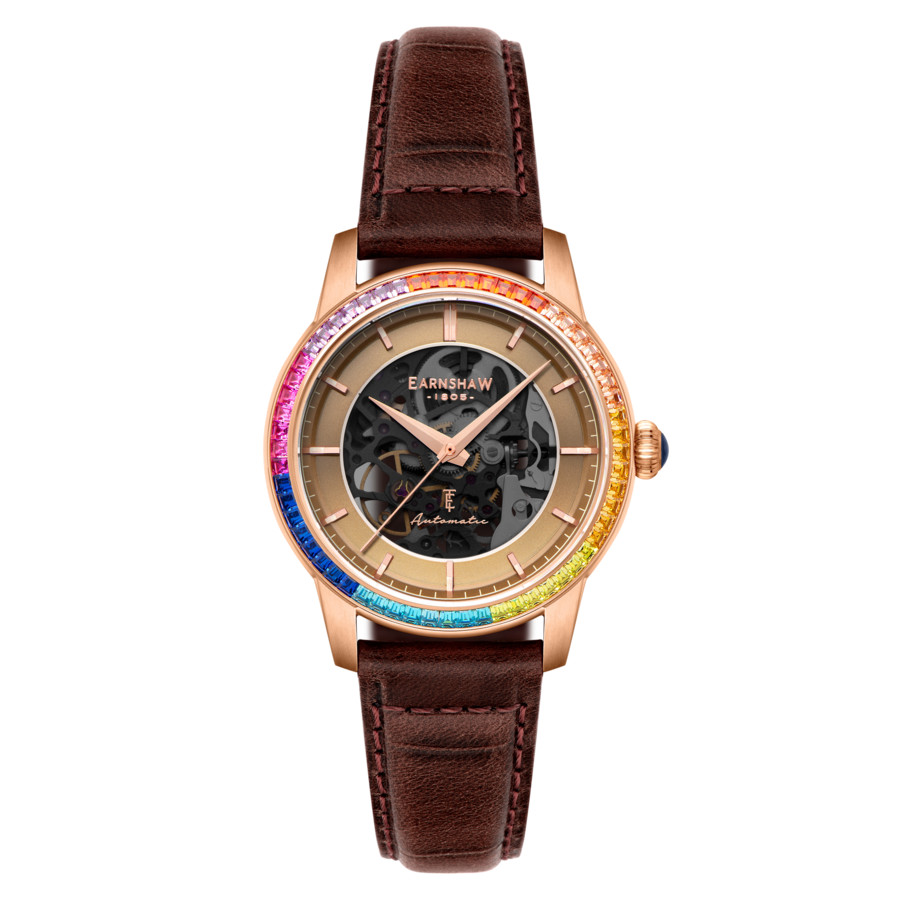 Thomas Earnshaw Glory Automatic Brown Dial Men's Watch ES-8301-04