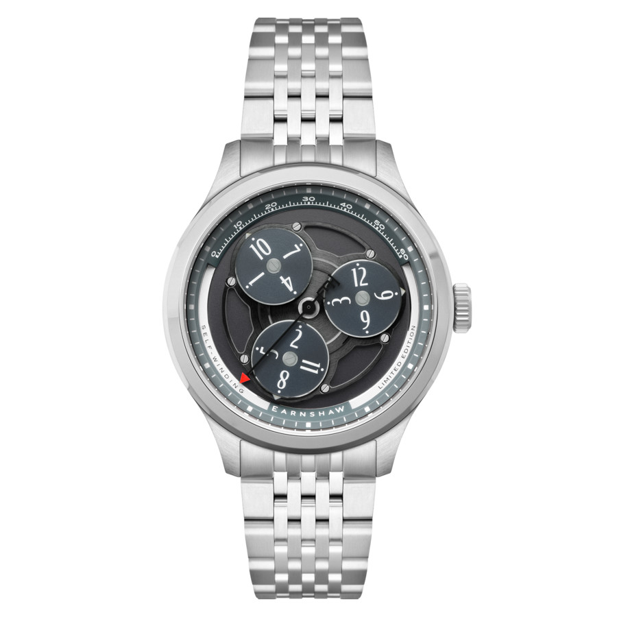 Thomas Earnshaw Hexham Trisect Grey Dial Men's Watch ES-8304-44