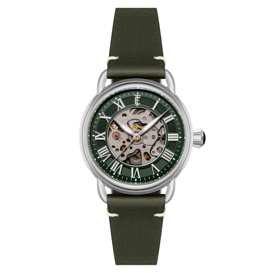 Thomas Earnshaw Investigator Automatic Green Dial Men's Watch ES-8307-03