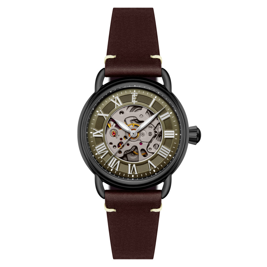 Thomas Earnshaw Investigator Automatic Green Dial Men's Watch ES-8307-0A