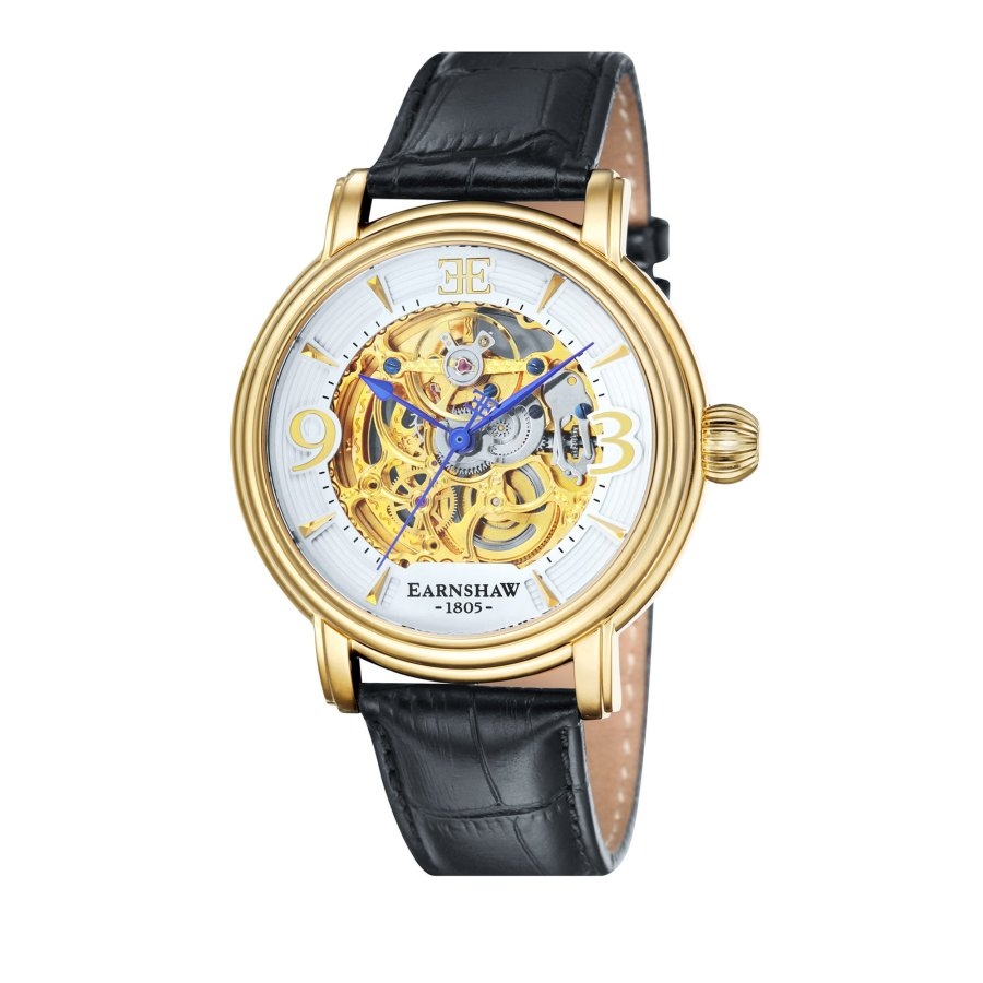 Thomas Earnshaw Longcase Automatic White Dial Men's Watch ES-8011-04