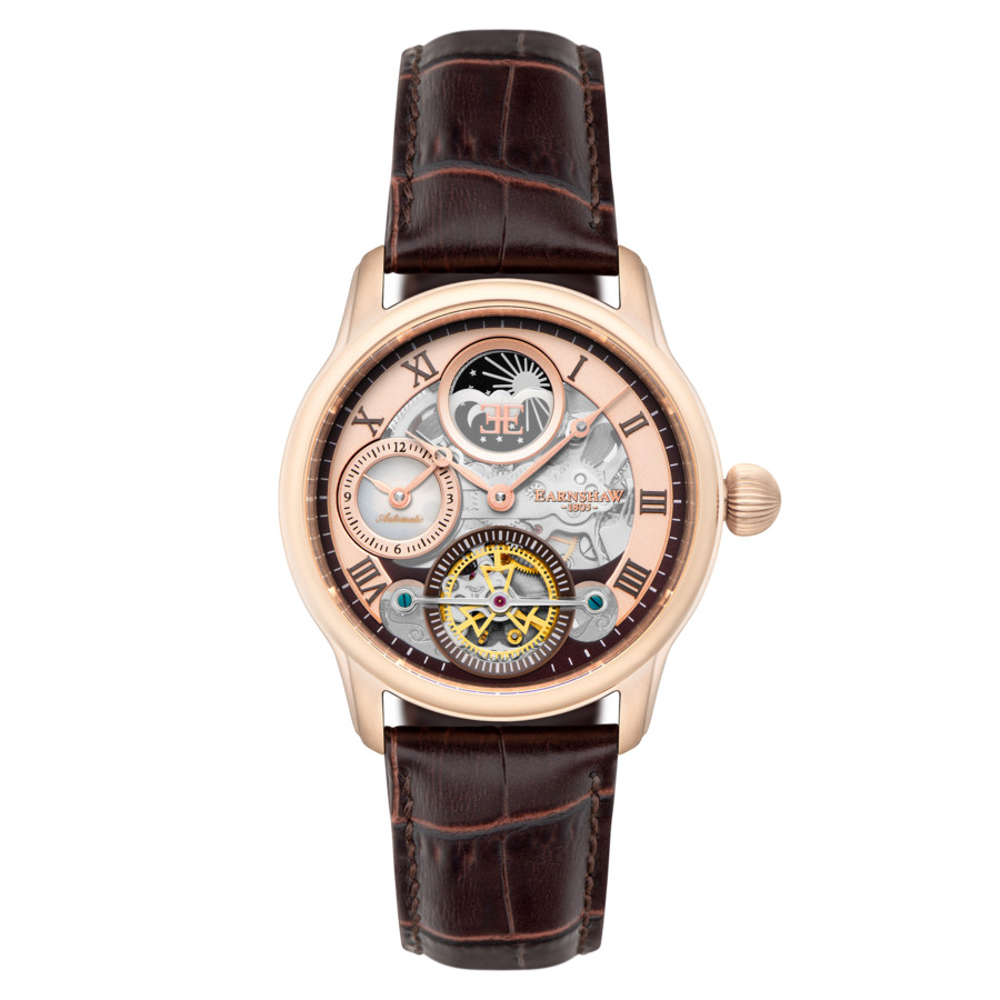Thomas Earnshaw Longitude Rose Gold-tone Dial Men's Watch ES-8063-02