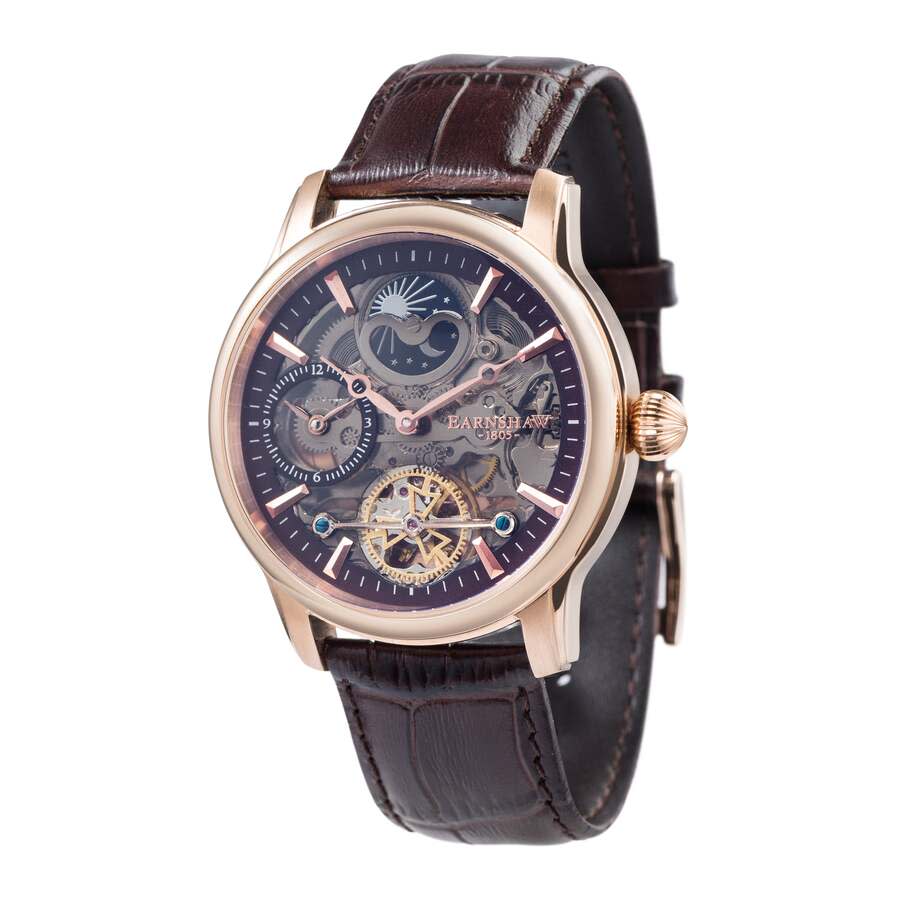 Thomas Earnshaw Longitude Shadow Brown Dial Men's Watch ES-8063-06