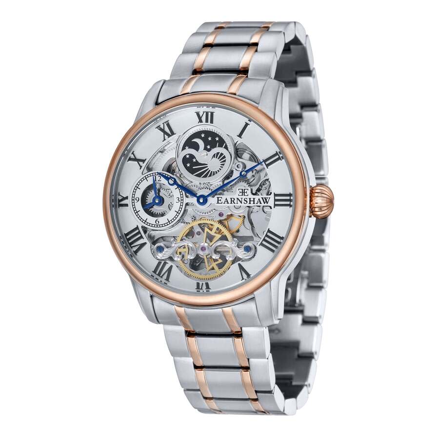 Thomas Earnshaw Longitude White Dial Men's Watch ES-8006-33