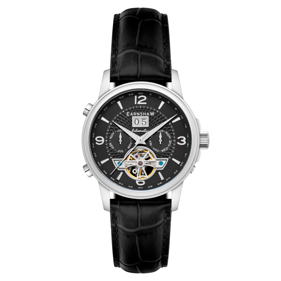 Thomas Earnshaw Marylebone Black Dial Men's Watch ES-8177-01