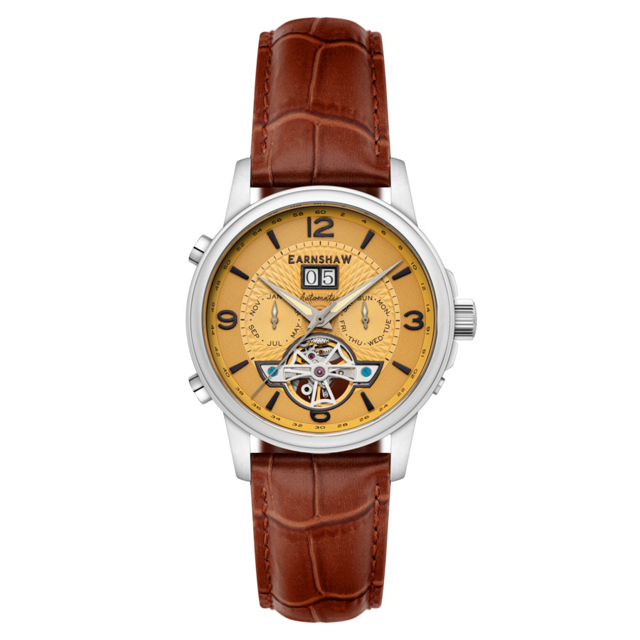 Thomas Earnshaw Marylebone Brown Dial Men's Watch ES-8177-03