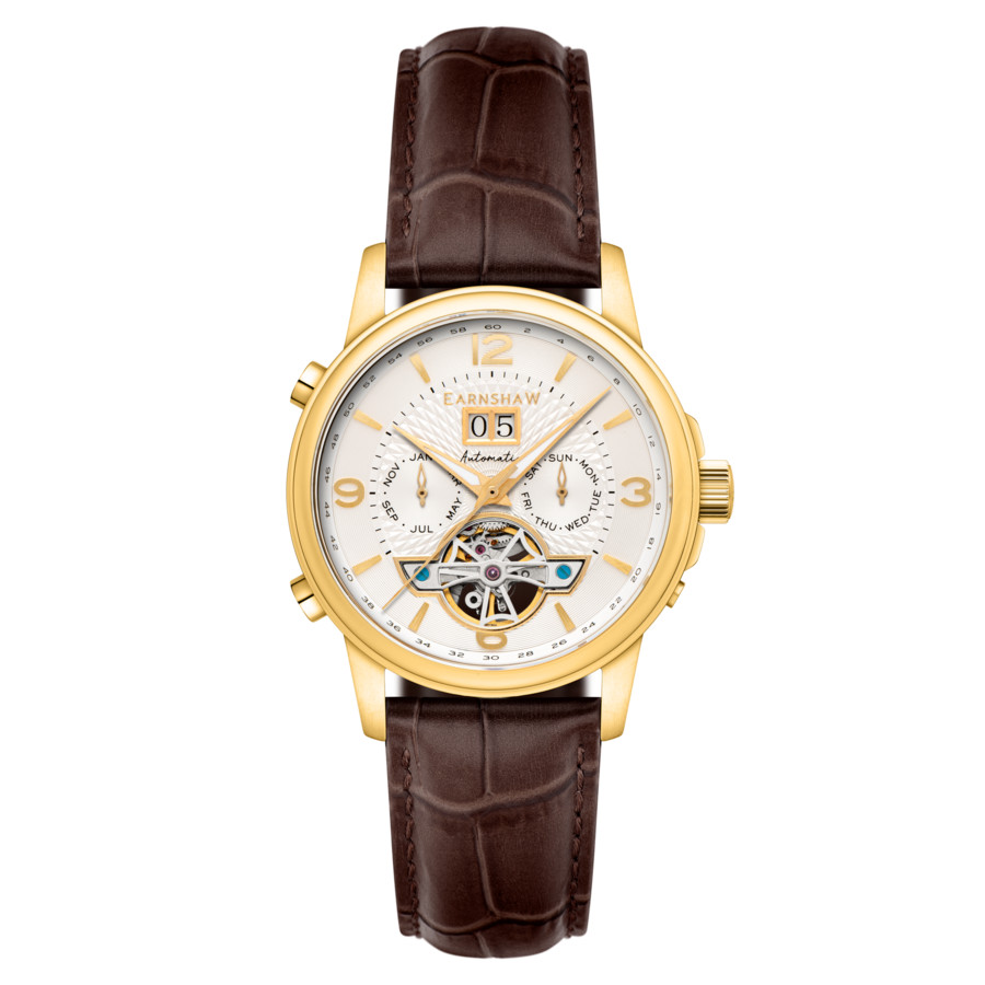 Thomas Earnshaw Marylebone Silver-tone Dial Men's Watch ES-8177-08