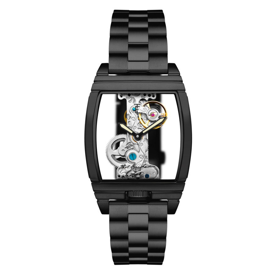 Thomas Earnshaw Wolver Bridge Transparent Dial Men's Watch ES-8299-44