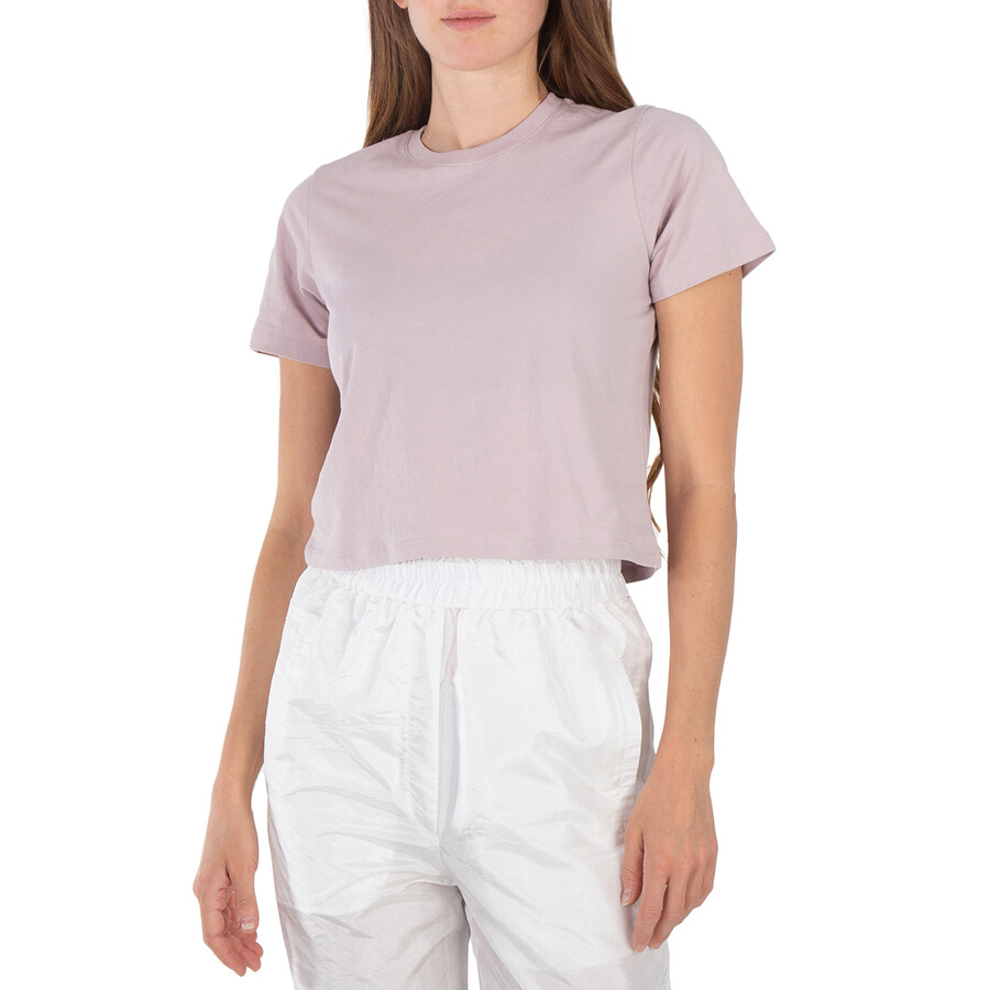 Ladies Wheat Cotton Cropped T-Shirt