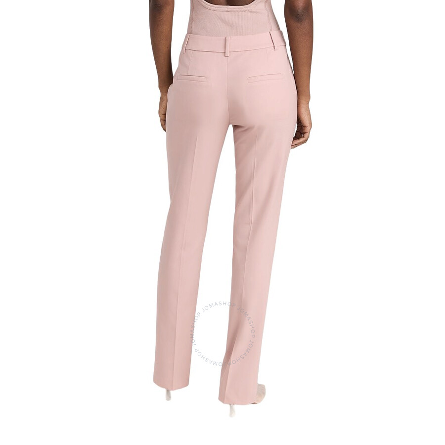 Tibi Toffee Wool-blend Cassius Suiting Slim Pants