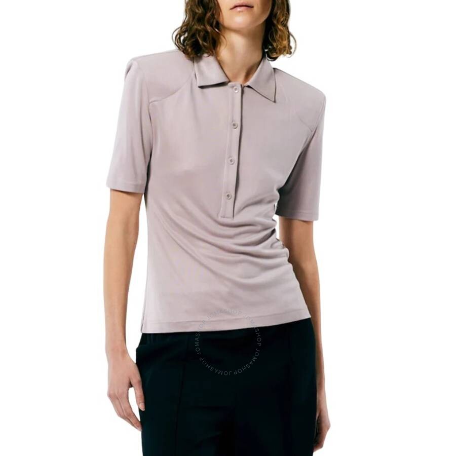 Tibi Wheat Lean Polo Shirt