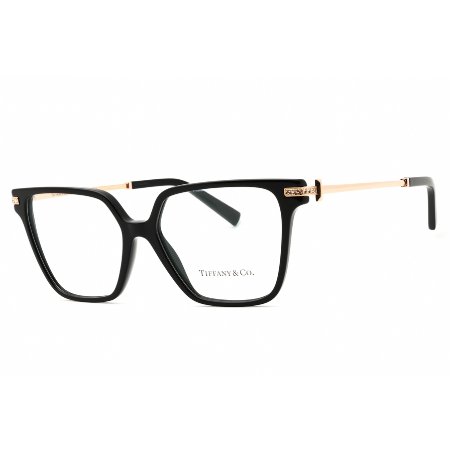 Tiffany & Co Tiffany Ladies Black Rectangular Eyeglass Frames 0tf2234b