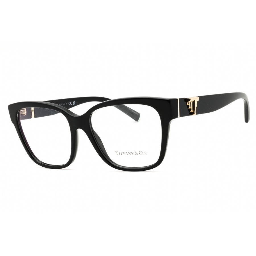 Tiffany & Co Tiffany Ladies Black Rectangular Eyeglass Frames 0tf2246