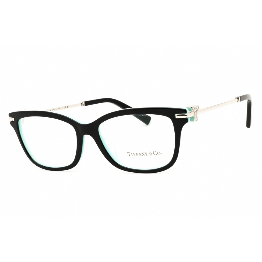 Tiffany & Co Tiffany Ladies Black Rectangular Eyeglass Frames 0tf2288b